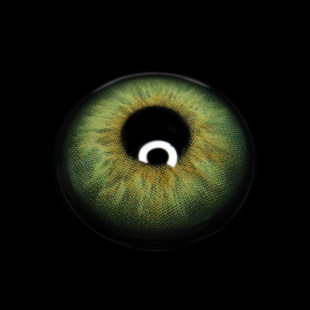 Ludmila Green Coloured Contact Lenses